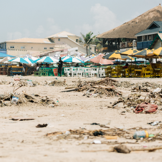 Support Labadi beach clean
