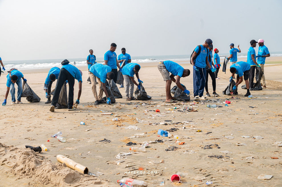 Aidez Mayekoo à restaurer les plages polluées d'Accra et à sauver la vie marine