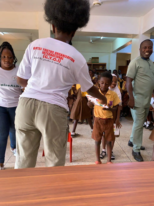 Support Gifted Youths Organization Ghana: Educar, alimentar e capacitar as crianças do Sul do Gana
