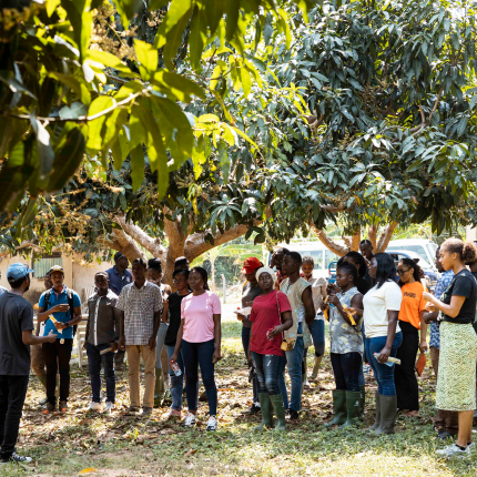 Apoie os programas do Movimento Alimentar de Gana para combater a insegurança alimentar