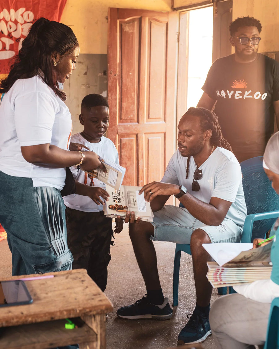 Help Build Tenashie School's Creative Space & Library