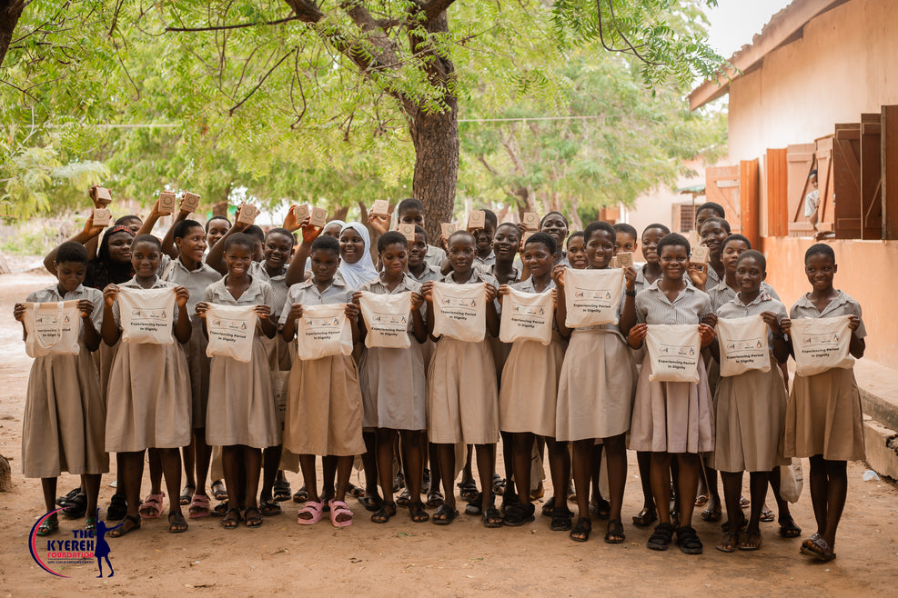 Donate to the Kyereh Foundation to End Period Poverty for Girls in Ghana