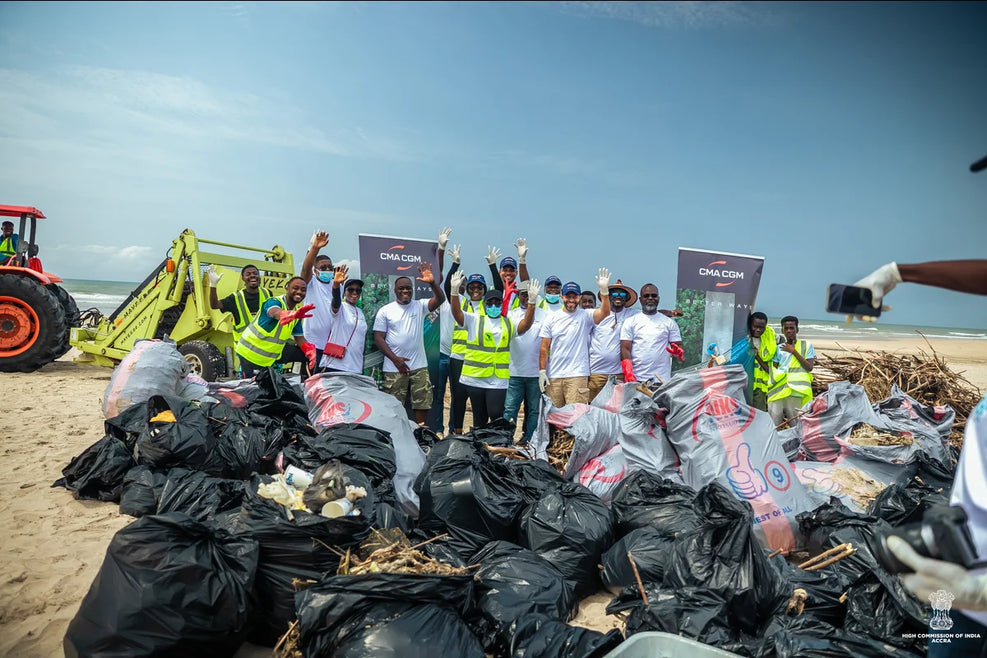 Support Beach Cleanup and Coastal Restoration in Ghana