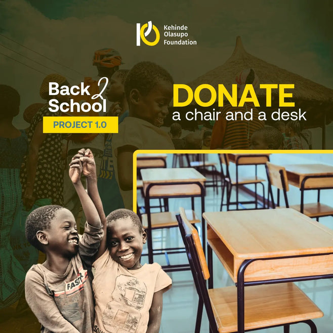 Support Kehinde Olasupo Foundation's Back2School Project