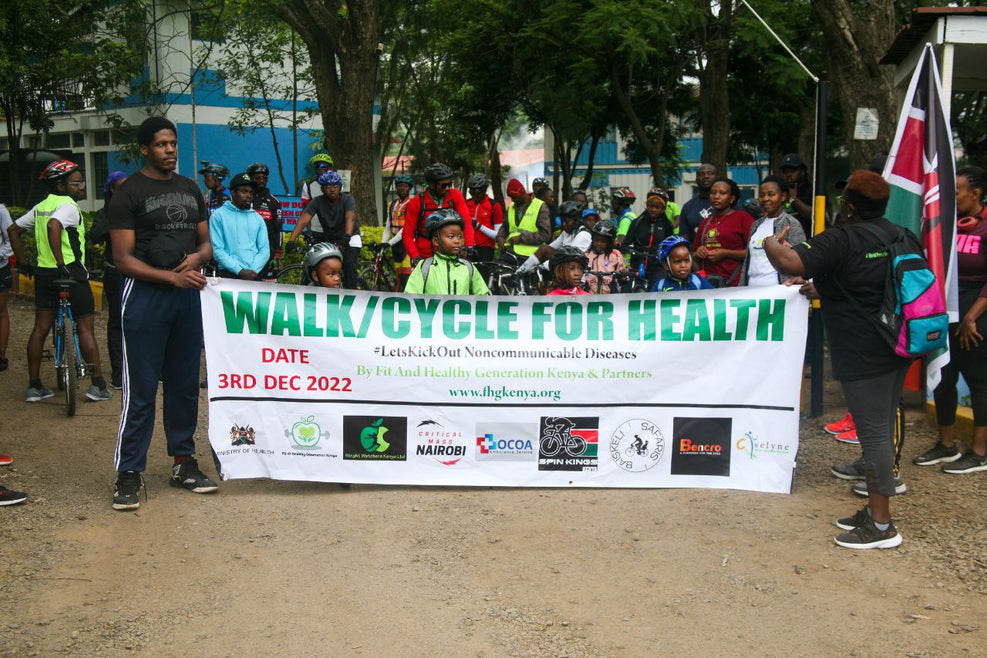 Help Fit and Healthy Generation Kenya Combat Non-Communicable Diseases